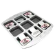 Molde para 9 Brownies Press 31.5 X 26 X 2.7cm